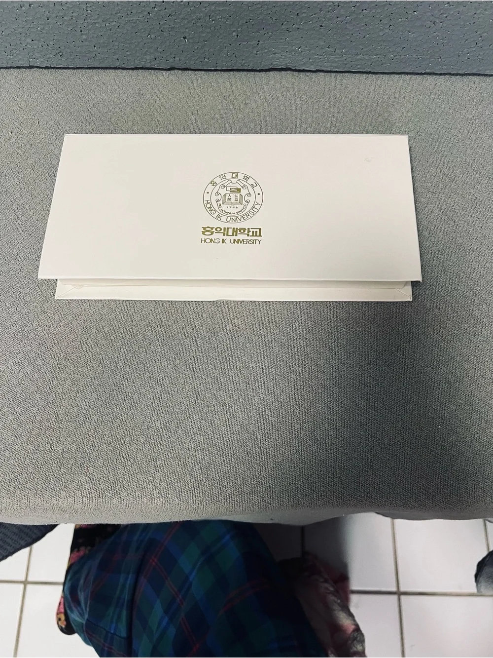 Hongik University 24 K Gold Plated Commemorative Spoon Set VTG